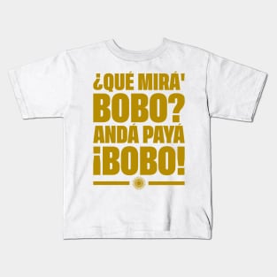 Qué Mirá Bobo Lionel Messi Kids T-Shirt